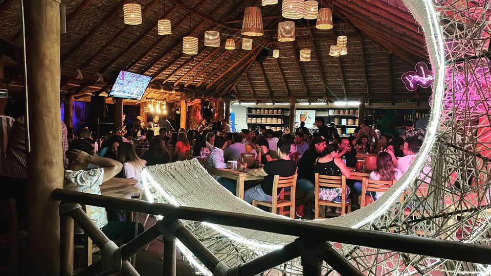 Ambiente interior de Los Guayabos